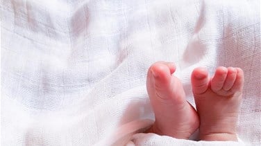 Photo of طفل حديث الولادة في علبة كرتون في صيدا