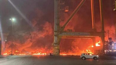 Photo of حكومة دبي: إنفجار حاوية بميناء جبل علي 