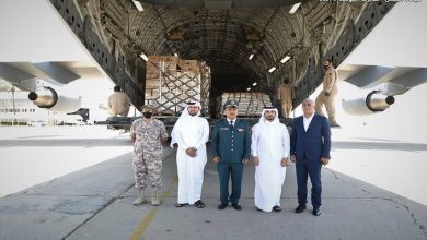 Photo of هبة غذائية من قطر إلى الجيش