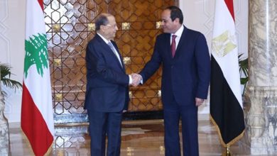 Photo of السيسي : نتطلع إلى تعزيز العلاقات الثنائية بين مصر و لبنان