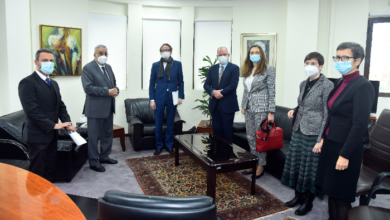 Photo of دبلوماسيون وسفراء شكروا بو حبيب على موقفه