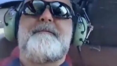 Photo of بالفيديو .. من داخل المروحية قبيل سقوطها في إيطاليا