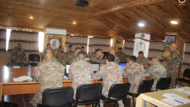 Photo of الجيش: تمرين نظري حول التعاون العسكري المدني